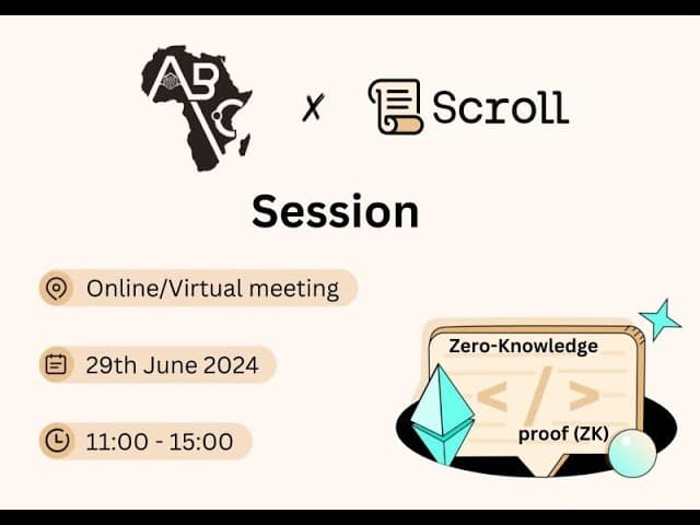 Zero Knowledge Proofs Explained | ABC Online Class with Scroll | Episode 1 Part 1